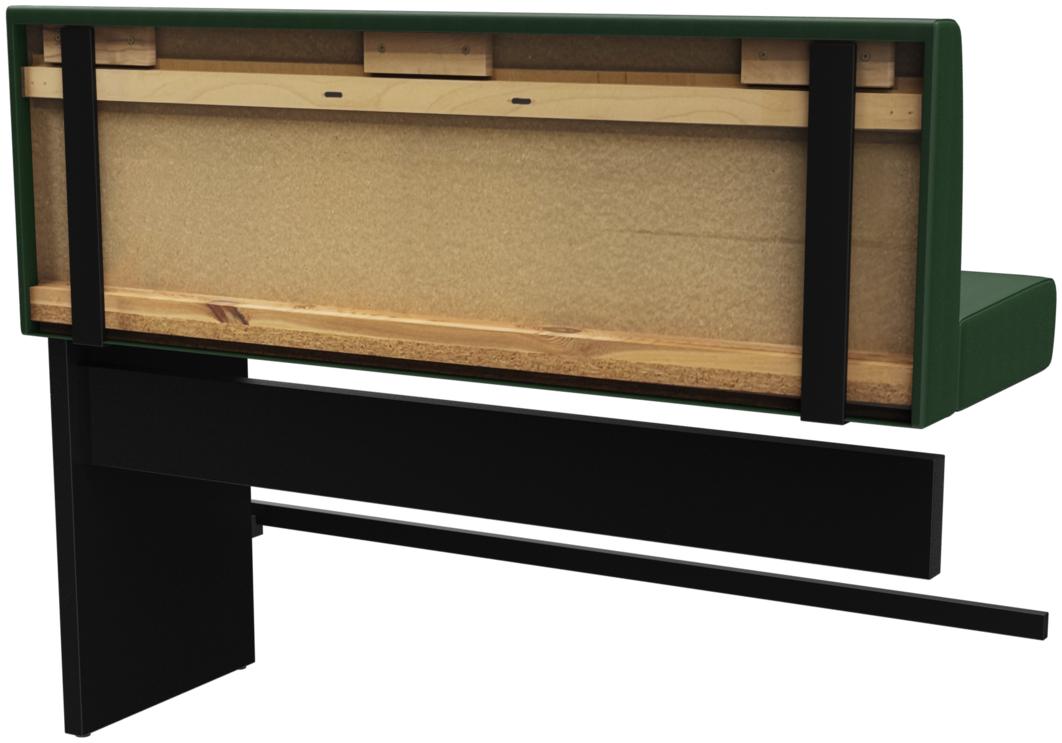 Abbildung Extension/end element 150 cm H-Line Schrägansicht