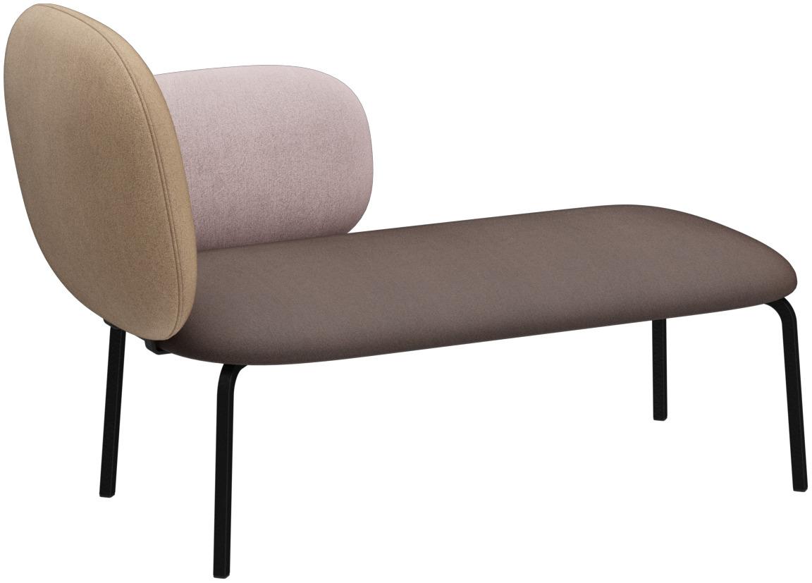 Left-hand facing chaise longue Liberty