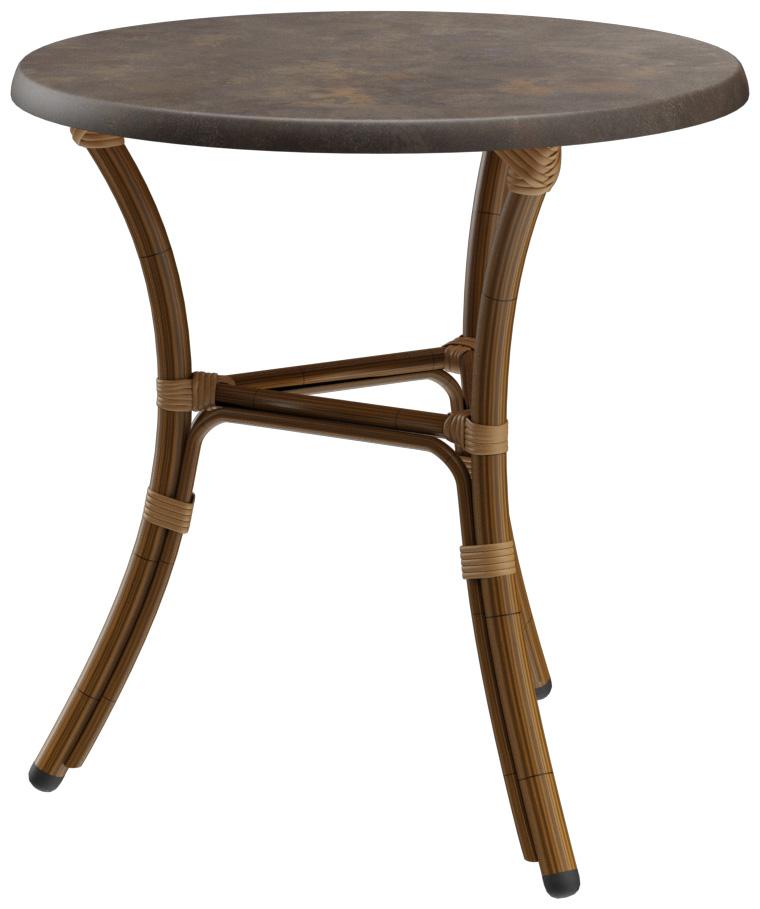 Abbildung Table à manger Marysol Rückansicht