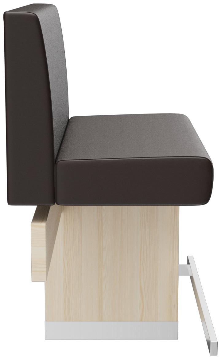 Abbildung Anbau-/Abschlusselement 100 cm H-Line Seitenansicht