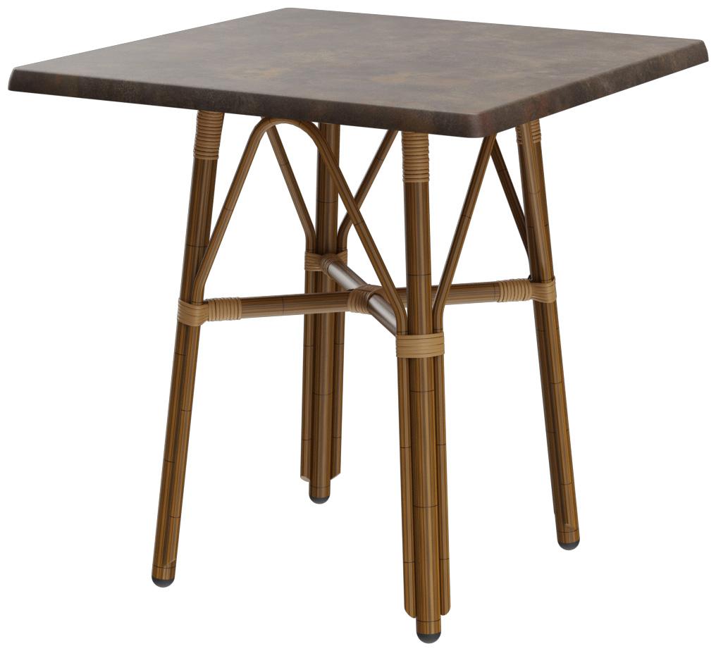 Abbildung Table à manger Marysol Schrägansicht