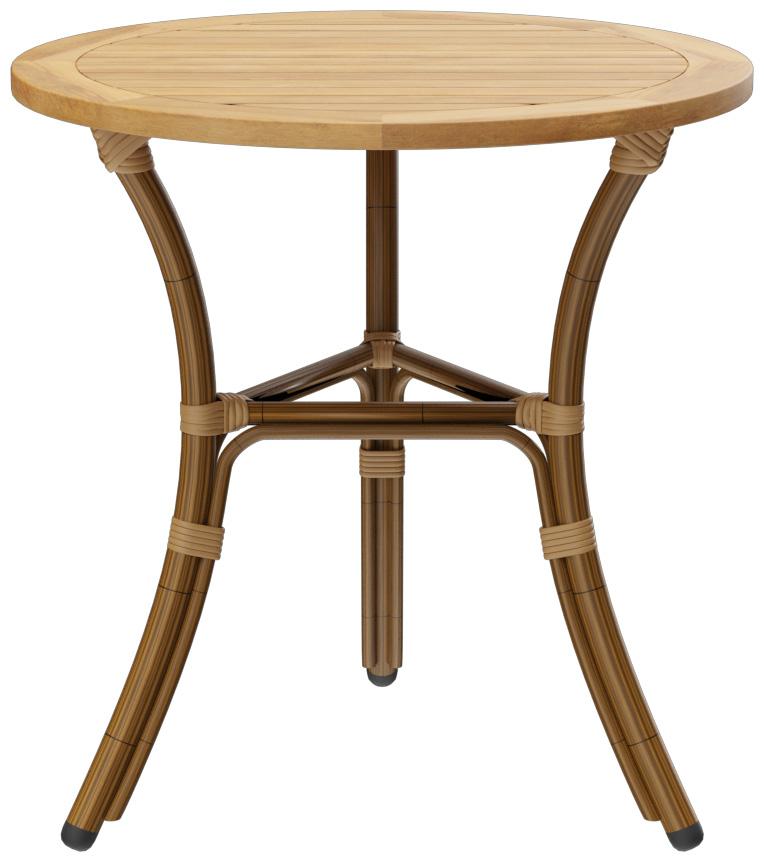 Abbildung Table à manger Marysol Seitenansicht