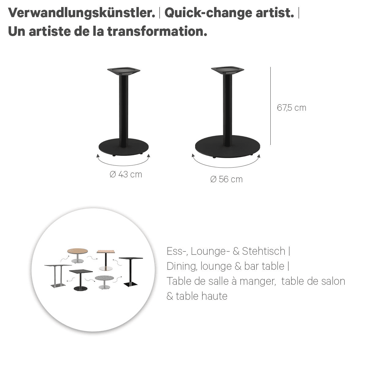Abbildung table basse Kerst Slim