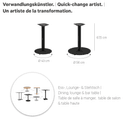 Abbildung table basse Kerst Slim