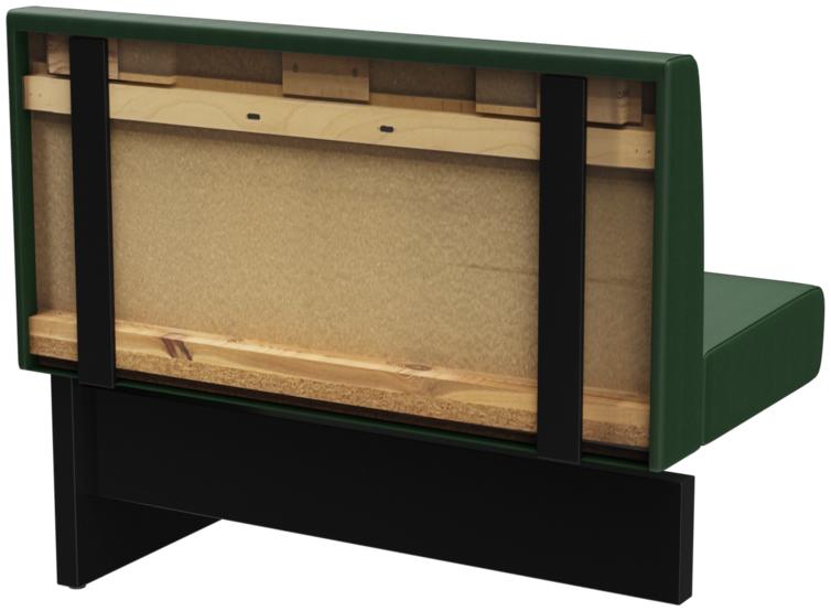 Abbildung Extension/End element 100 cm H-Line Schrägansicht