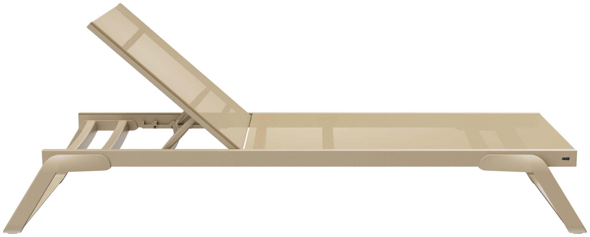 Abbildung Ligstoel Selina Seitenansicht