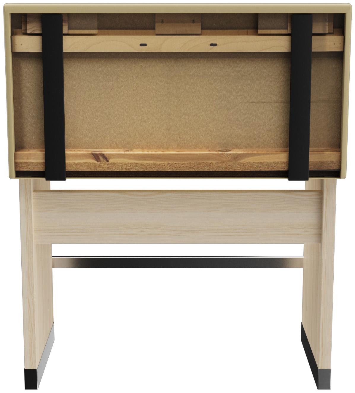 Abbildung Einzel-/Grundelement 100 cm H-Line Rückansicht