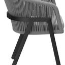 Abbildung Chaise à accoudoirs Maviel Seitenansicht