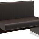 Abbildung Anbau-/Abschlusselement 100 cm H-Line Schrägansicht