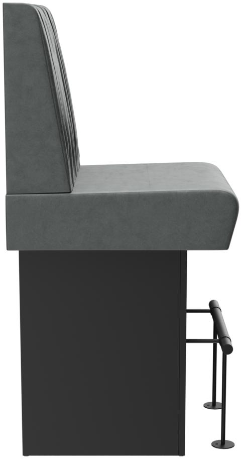 Abbildung Left-hand end element 60 cm Drapelle Seitenansicht