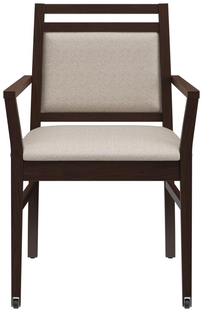 Abbildung Chaise à accoudoirs Liah Vorderansicht