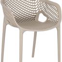 Abbildung Chaise à accoudoirs Emilia Schrägansicht