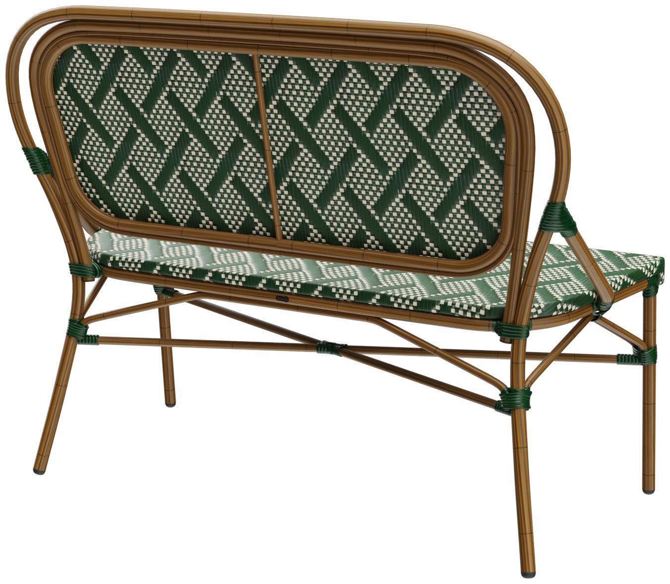 Abbildung 2-seater dining table height Marco Schrägansicht