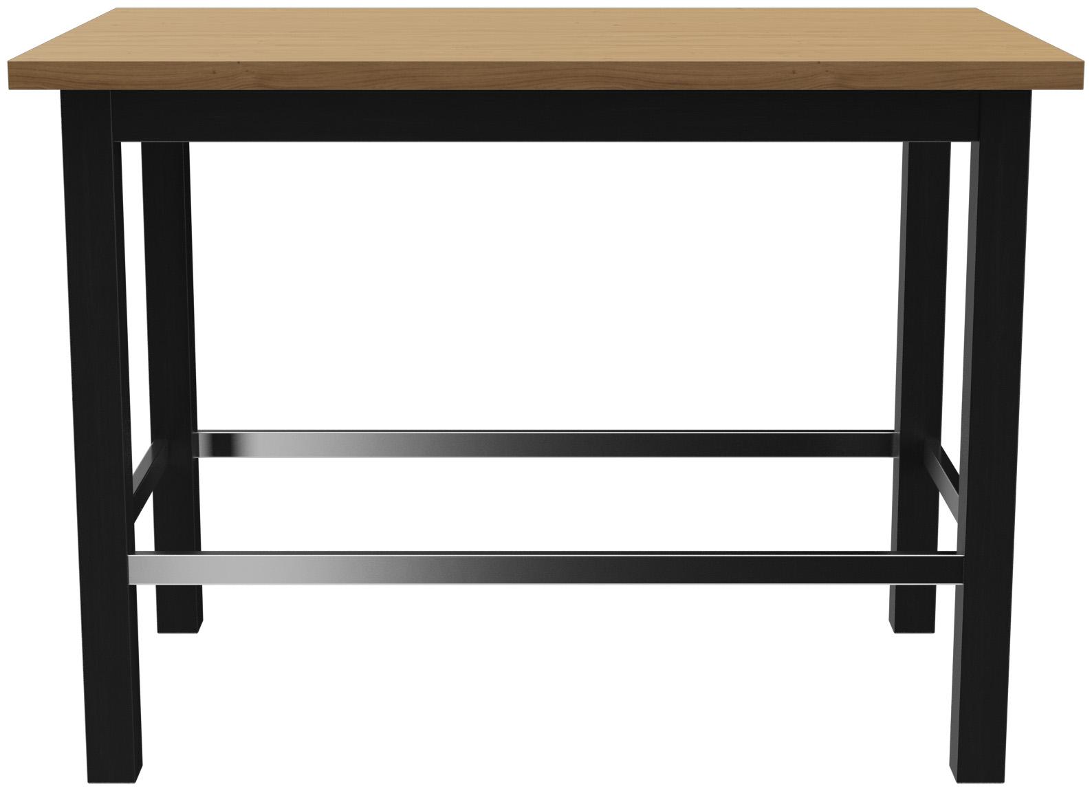 Abbildung halbhoher Tisch Dunia Vorderansicht