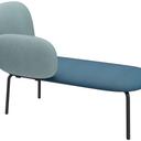 Abbildung Chaise longue rechts Liberty Schrägansicht