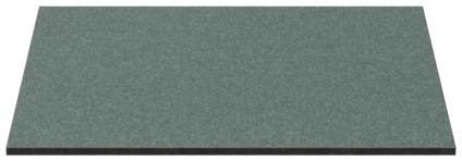 Abbildung Tischplatte Compact Slim Vorderansicht