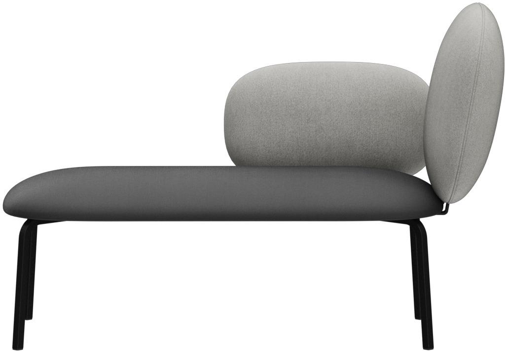 Abbildung Longchair rechts Liberty Vorderansicht