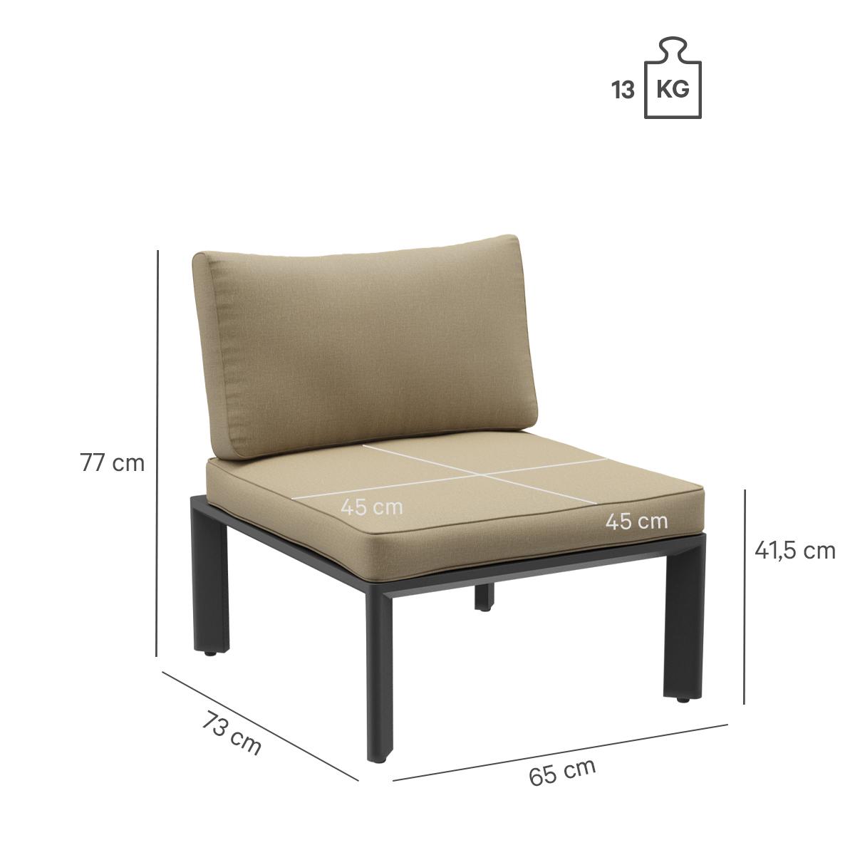Abbildung 1-Sitzer-Element Lorcan