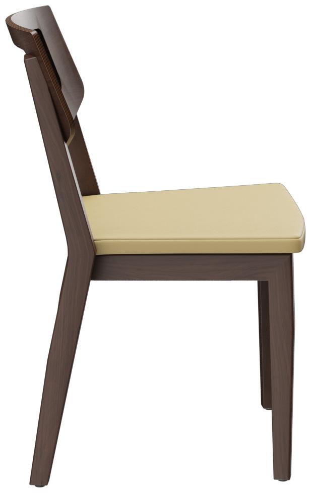 Abbildung chair Quorum O Seitenansicht