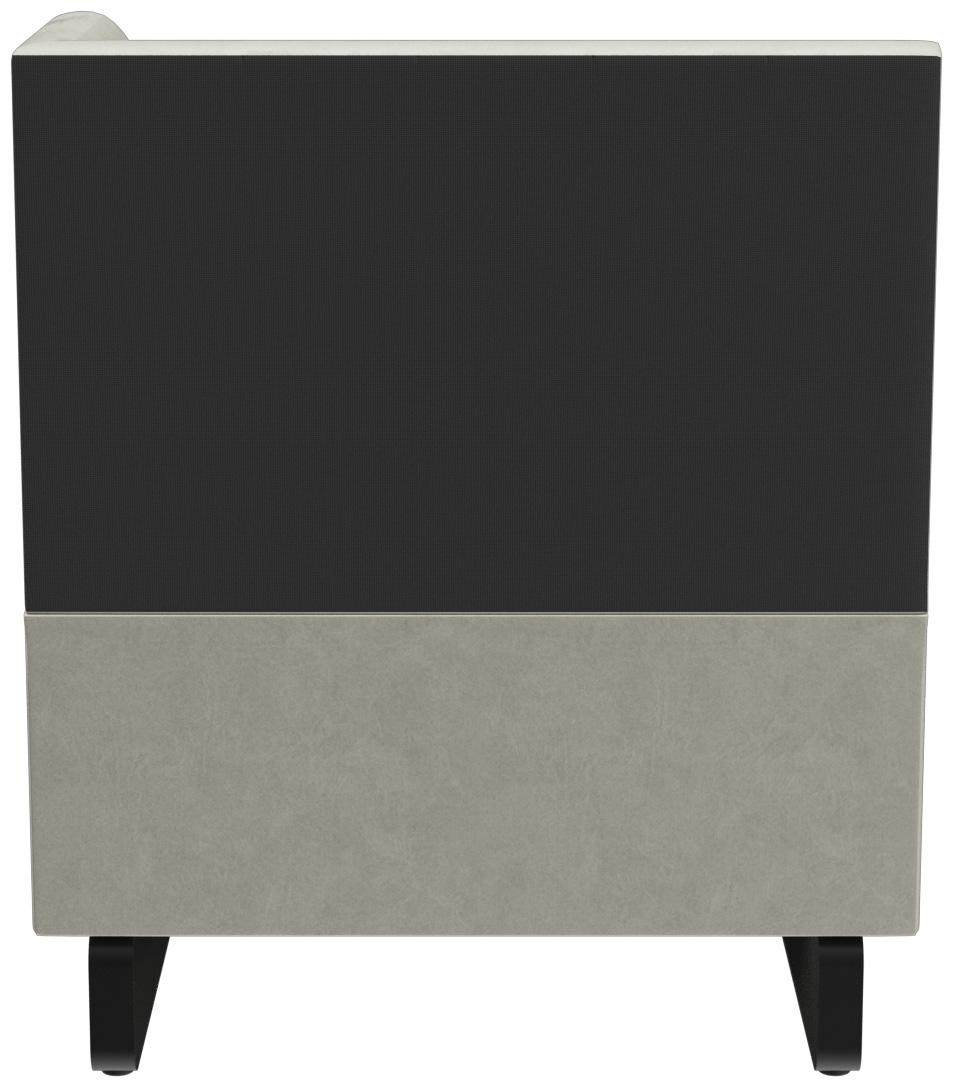 Abbildung Abschlusselement rechts D-Line Rückansicht