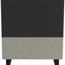 Abbildung Abschlusselement rechts D-Line Rückansicht