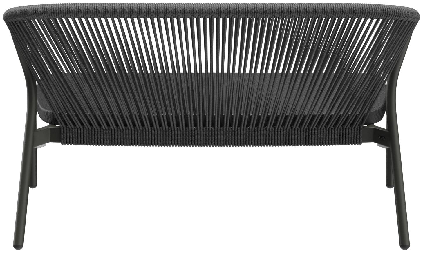 Abbildung 2-Sitzer Lounge Zaki Rückansicht