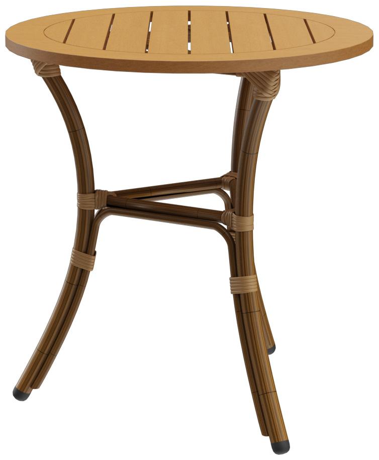 Abbildung Table à manger Marysol Rückansicht