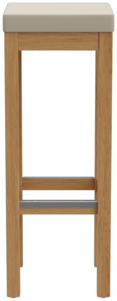 Abbildung bar stool Delu Vorderansicht