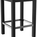 Abbildung halbhoher Tisch Dunia Schrägansicht