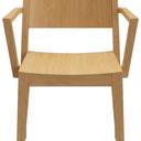Abbildung Chaise à accoudoirs Quin Vorderansicht