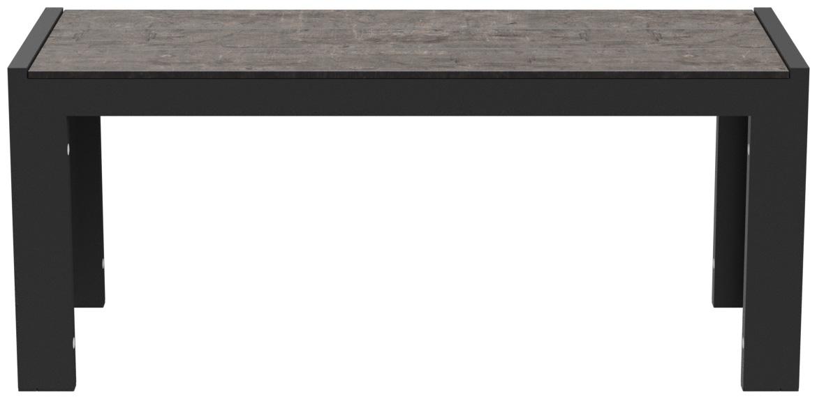 Abbildung 2-Sitzer-Bank Torger Vorderansicht