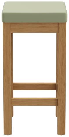 Abbildung Counter-height stool Delu Vorderansicht