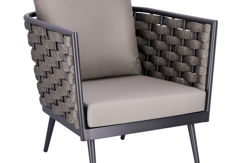 Abbildung Fauteuil Gitte Schrägansicht