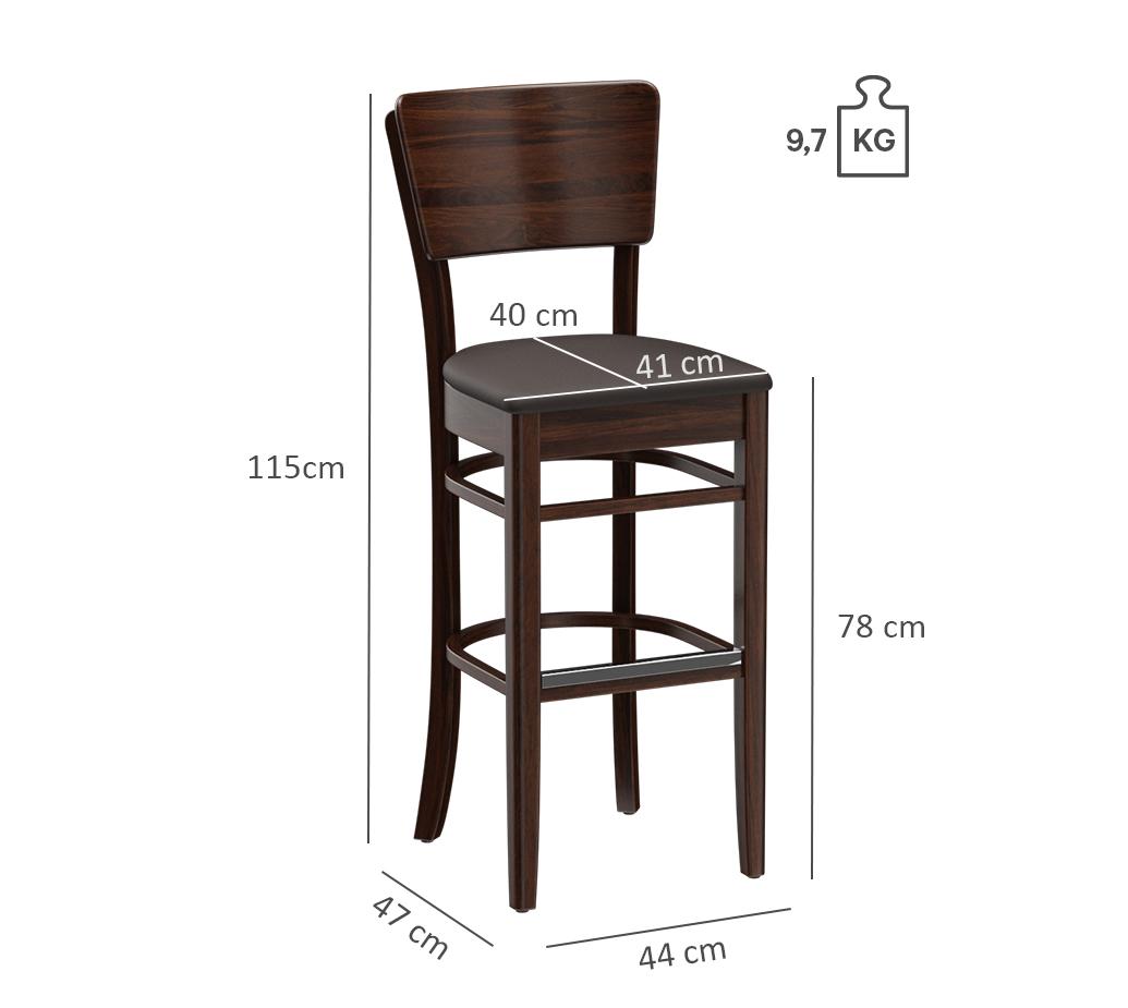 Abbildung Tabouret de bar Urim