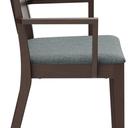 Abbildung Chaise à accoudoirs Quin Seitenansicht