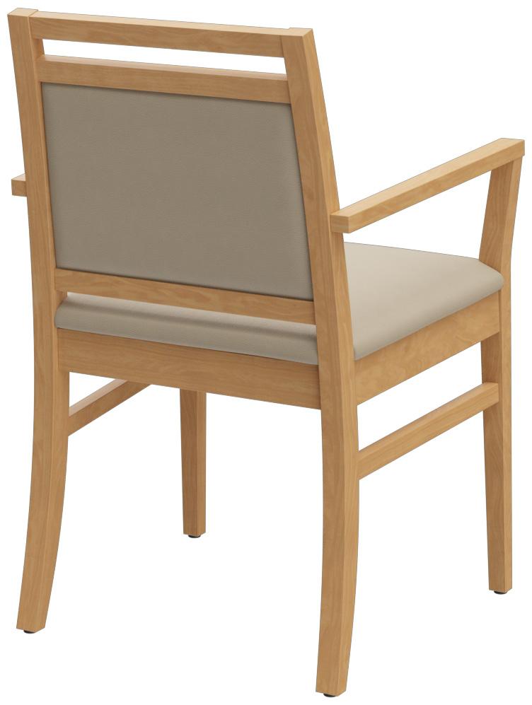 Abbildung Chaise à accoudoirs Liah Schrägansicht