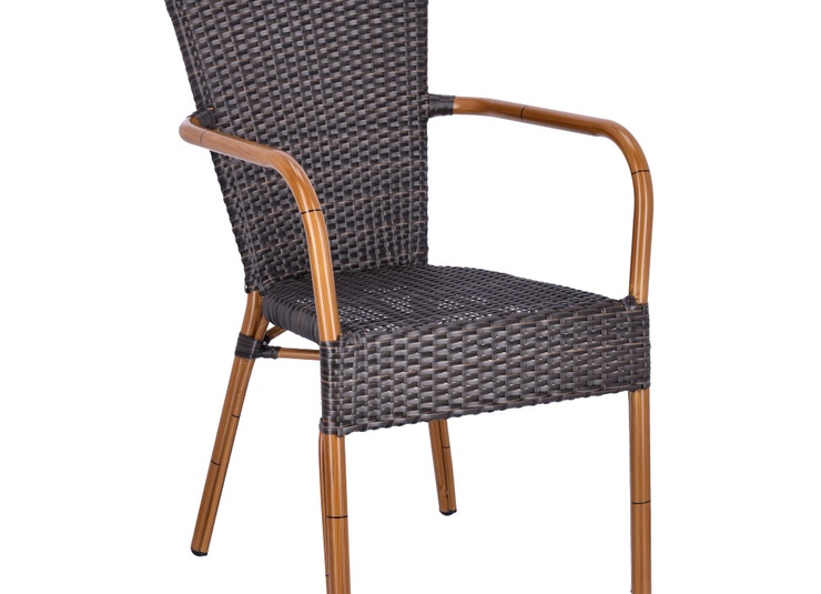 Abbildung arm chair Malena Schrägansicht