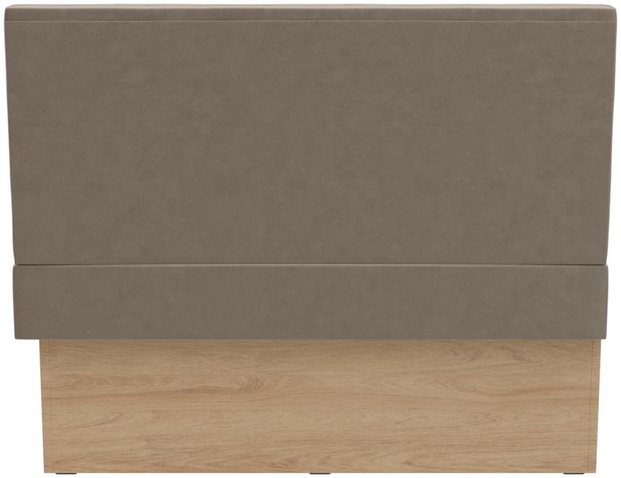 Abbildung Right-hand end element 120cm Ripple Rückansicht