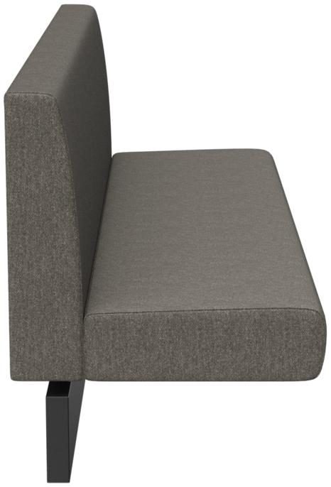 Abbildung Extension/end element 150 cm H-Line Seitenansicht
