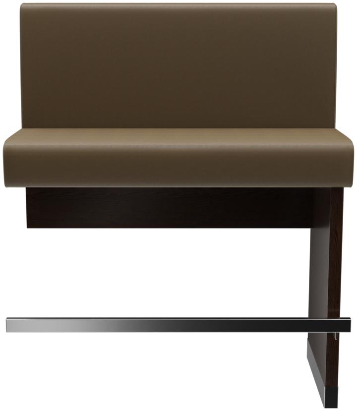 Abbildung Extension/End element 100 cm H-Line Vorderansicht