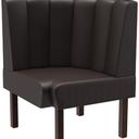 Abbildung Eckelement rund Felipa Schrägansicht