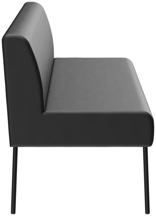 Abbildung Einzelelement 120 cm Solvia Seitenansicht