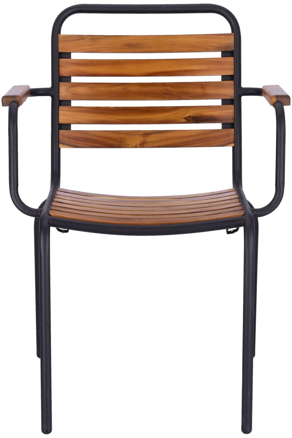Abbildung Chaise à accoudoirs Bran Vorderansicht