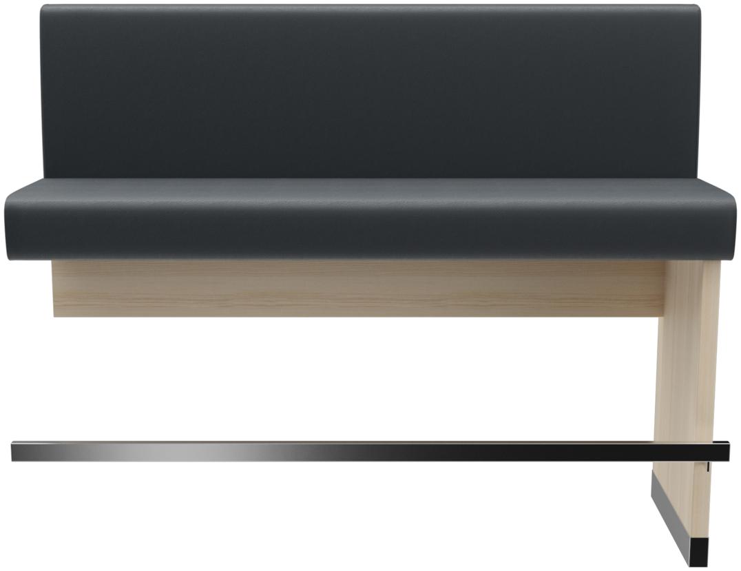 Abbildung Extension/end element 150 cm H-Line Vorderansicht