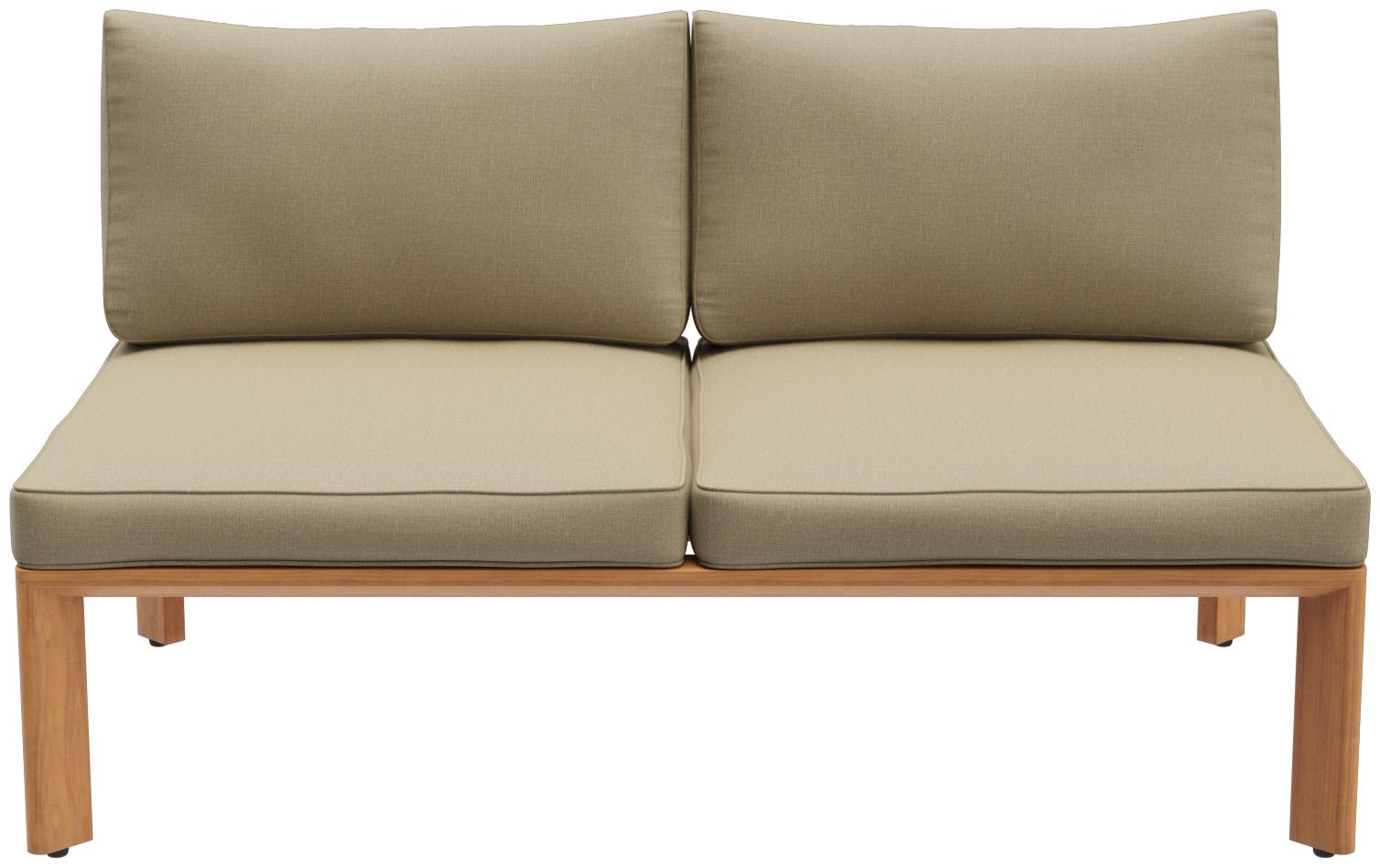 Abbildung 2-Sitzer-Element Lorcan Vorderansicht