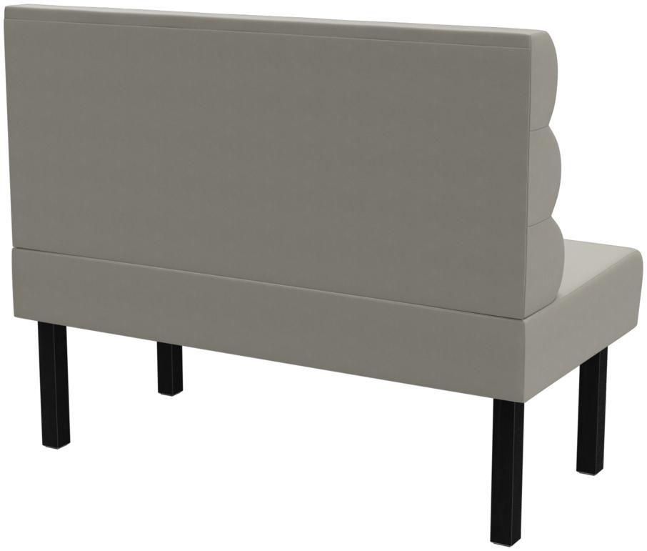 Abbildung Right-hand end element 120cm Ripple Schrägansicht