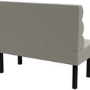 Abbildung Right-hand end element 120cm Ripple Schrägansicht