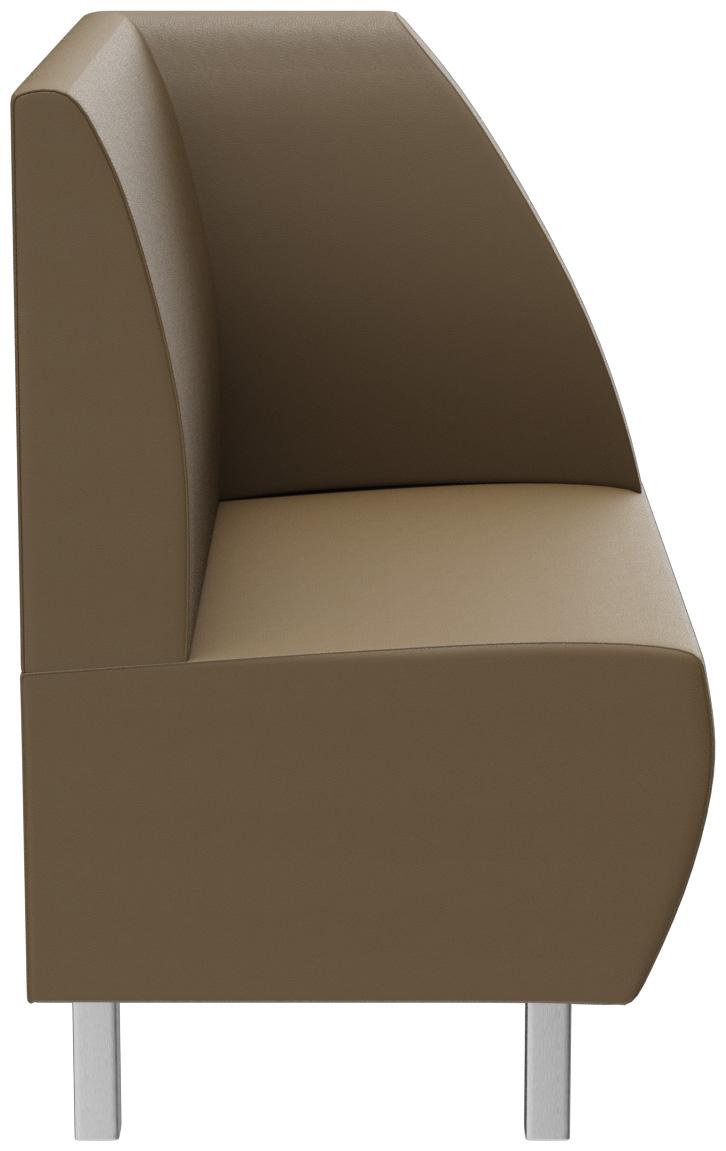 Abbildung Abschlusselement rechts D-Line Seitenansicht