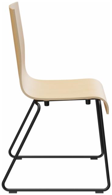 Abbildung chair Paula Seitenansicht