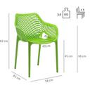 Abbildung Chaise à accoudoirs Emilia